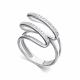 Серебряное кольцо АЛЬКОР 01-5569/00КЦ-00 с фианитом