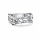Серебряное кольцо АЛЬКОР 01-5577/000Б-00 с бриллиантом