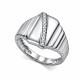 Серебряное кольцо АЛЬКОР 01-5633/00КЦ-00 с фианитом