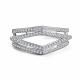 Серебряное кольцо АЛЬКОР 01-5677/00КЦ-00 с фианитом