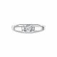 Серебряное кольцо АЛЬКОР 01-5687/000Б-00 с бриллиантом