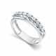 Серебряное кольцо АЛЬКОР 01-5691/000Б-00 с бриллиантом