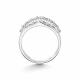 Серебряное кольцо АЛЬКОР 01-5691/000Б-00 с бриллиантом