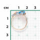 Кольцо из комбинированного золота Platina 01-5706-00-201-1111 с топазом