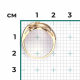 Кольцо из комбинированного золота Platina 01-5715-00-401-1121 с фианитом и эмалью