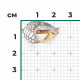 Кольцо из комбинированного золота Platina 01-5716-00-401-1121 с фианитом