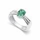 Серебряное кольцо АЛЬКОР с бриллианитом 01-5721/0БТ4-00