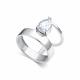 Серебряное кольцо АЛЬКОР с бриллианитом 01-5723/00БТ-00
