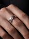 Серебряное кольцо АЛЬКОР с золотой накладкой и бриллиантом 01-5736/000Б-00