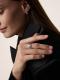 Серебряное кольцо АЛЬКОР с золотой накладкой и бриллиантом 01-5736/000Б-00