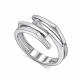 Серебряное кольцо АЛЬКОР 01-5741/000Б-00 с бриллиантом