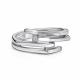 Серебряное кольцо АЛЬКОР 01-5741/000Б-00 с бриллиантом