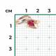 Золотое кольцо Platina 01-5742-00-107-1110 с бриллиантом и рубином
