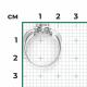 Кольцо из белого золота Platina 01-5744-00-101-1120 с бриллиантом
