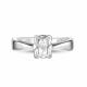 Серебряное кольцо АЛЬКОР 01-5744/000Б-00 с бриллиантом