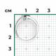 Кольцо из белого золота Platina 01-5746-00-105-1120 с бриллиантом и сапфиром