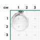 Кольцо из белого золота Platina 01-5750-00-105-1120 с бриллиантом и сапфиром