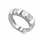 Серебряное кольцо АЛЬКОР 01-5758/00КЦ-00 с фианитом