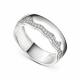 Серебряное кольцо АЛЬКОР 01-5761/00КЦ-00 с фианитом