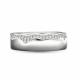 Серебряное кольцо АЛЬКОР 01-5761/00КЦ-00 с фианитом
