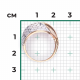 Кольцо из комбинированного золота Platina 01-5772-01-000-1111