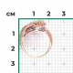 Кольцо из комбинированного золота Platina 01-5781-00-000-1111