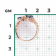 Золотое кольцо Platina 01-5782-00-201-1110 с топазом