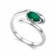 Серебряное кольцо АЛЬКОР 01-5788/00АГ-00 с агатом