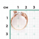 Кольцо из комбинированного золота Platina 01-5791-00-000-1111