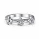 Серебряное кольцо АЛЬКОР 01-5867/000Б-00 с бриллиантом