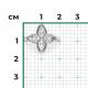 Серебряное кольцо Platina 01-5886-00-401-0200 с фианитом