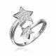 Серебряное кольцо Platina 01-5899-00-401-0200 с фианитом