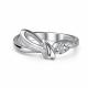 Серебряное кольцо АЛЬКОР 01-5908/000Б-00 с бриллиантом