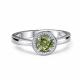 Серебряное кольцо АЛЬКОР 01-5913/004М-00 с муассанитом