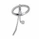 Серебряное кольцо АЛЬКОР 01-5958/00СВ-00 с фианитом