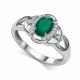 Серебряное кольцо АЛЬКОР 01-6032/00АГ-00 с фианитом и агатом