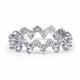 Серебряное кольцо АЛЬКОР 01-6119/00КЦ-00 с фианитом