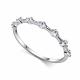 Серебряное кольцо АЛЬКОР 01-6122/00КЦ-00 с фианитом