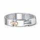 Серебряное кольцо АЛЬКОР 01-6158/000Б-00 с бриллиантом