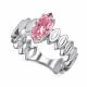 Серебряное кольцо АЛЬКОР с бриллианитом 01-6181/0БТ5-00