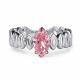 Серебряное кольцо АЛЬКОР с бриллианитом 01-6181/0БТ5-00