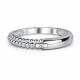 Серебряное кольцо АЛЬКОР 01-6191/000Б-00 с бриллиантом