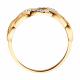 Золотое кольцо SOKOLOV 019833 с фианитом
