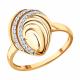 Золотое кольцо SOKOLOV 019843