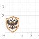 Золотая брошь Мастер Бриллиант 01M007-0055-6000-012