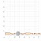 Золотой браслет Мастер Бриллиант 01M10-120423-00-00 с бриллиантом
