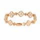 Золотой браслет Мастер Бриллиант 01M10-120592-00-28 с бриллиантом и жемчугом