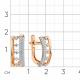 Золотые серьги Мастер Бриллиант 01M2-109240-70-00 с бриллиантом