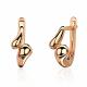 Золотые серьги ТД Эстет 01С0115641
