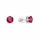 Серебряные серьги АЛЬКОР 02-1194/00ШР-00 с шпинелью